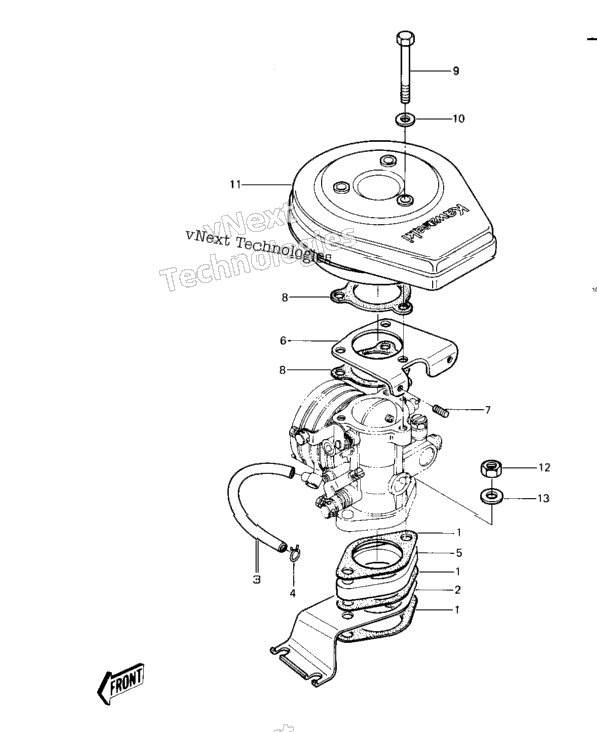 Carburetor Brackets/Flame Arrester