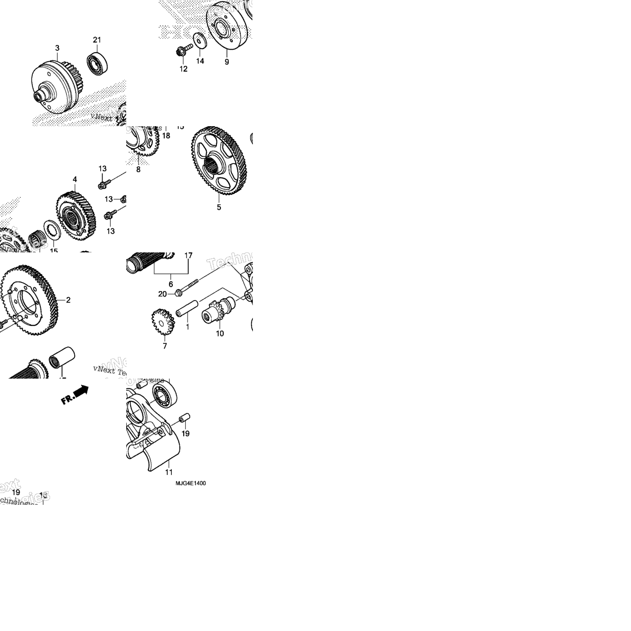 Primary Drive Gear