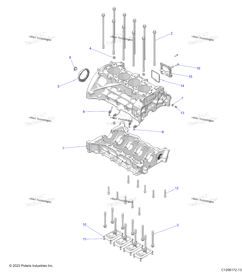 Engine, Cylinder Block