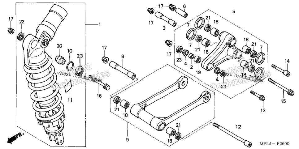 Rear Shock Absorber