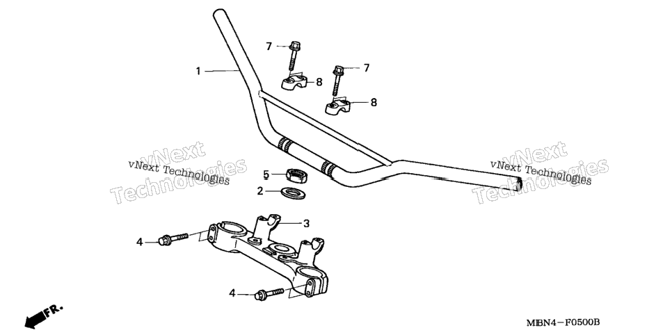 Handlebar + Top Bridge