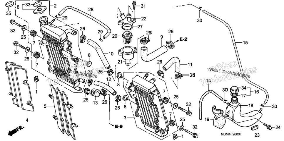 Radiator + Thermostat