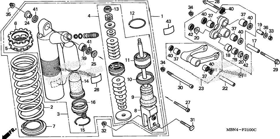 Rear Shock Absorber