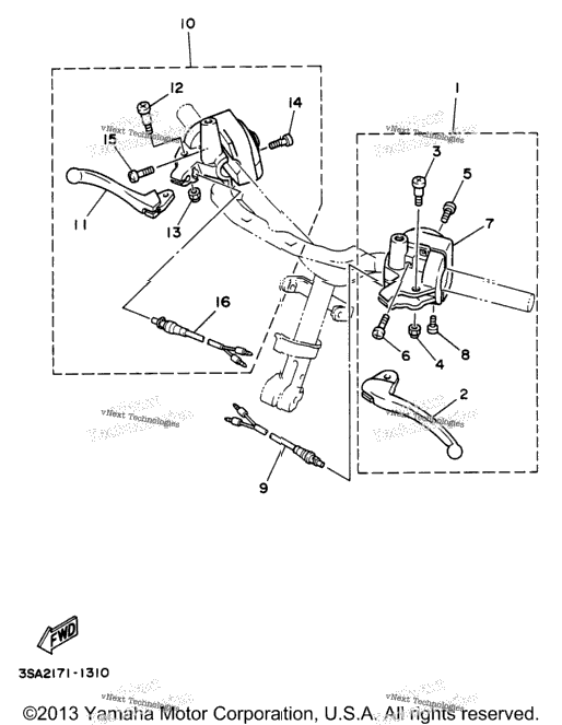 Handle Switch Lever
