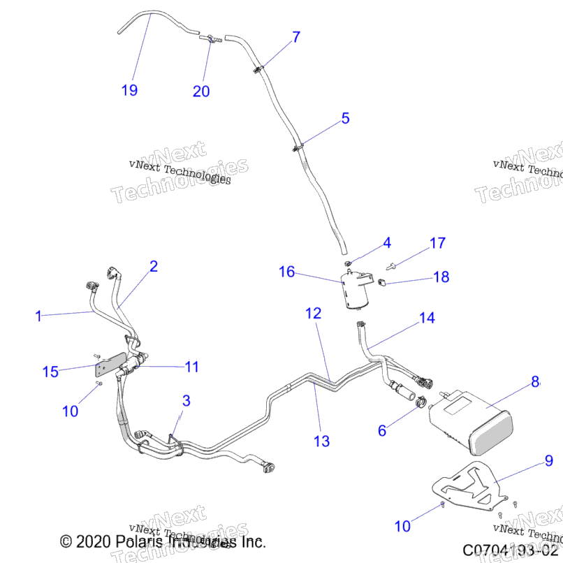 Fuel Systems, Lines, Evap Z24rmd2kbh/Bl
