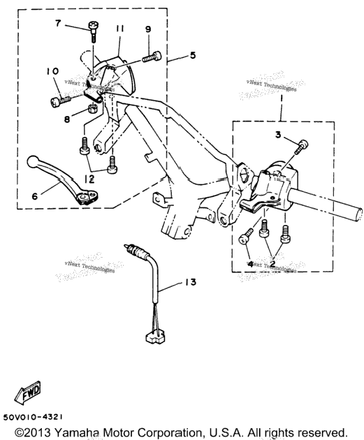 Handle Switch Lever