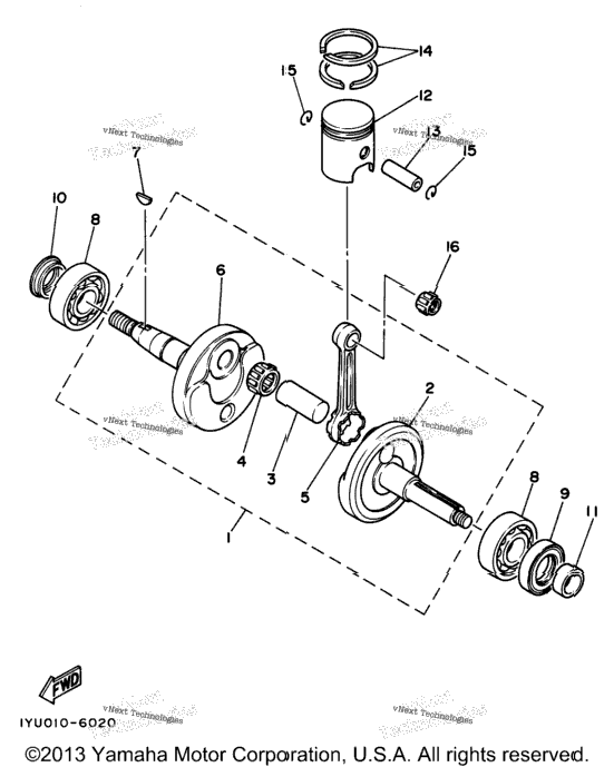 Crankshaft Piston