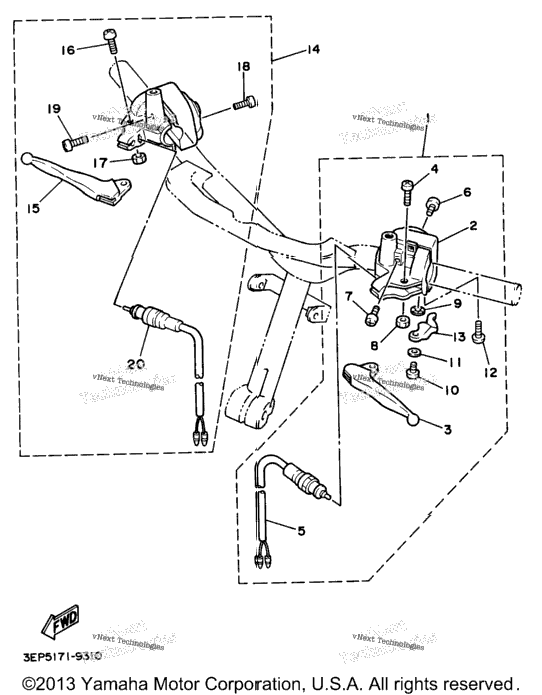 Handle Switch Lever