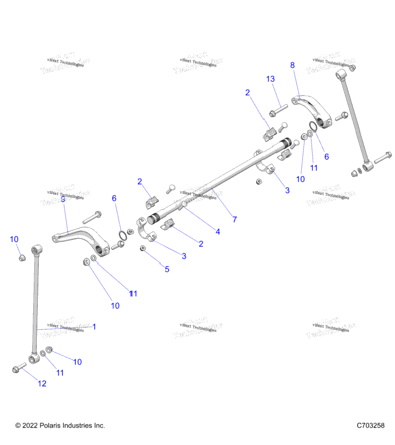 Suspension, Rear Stabilizer Bar
