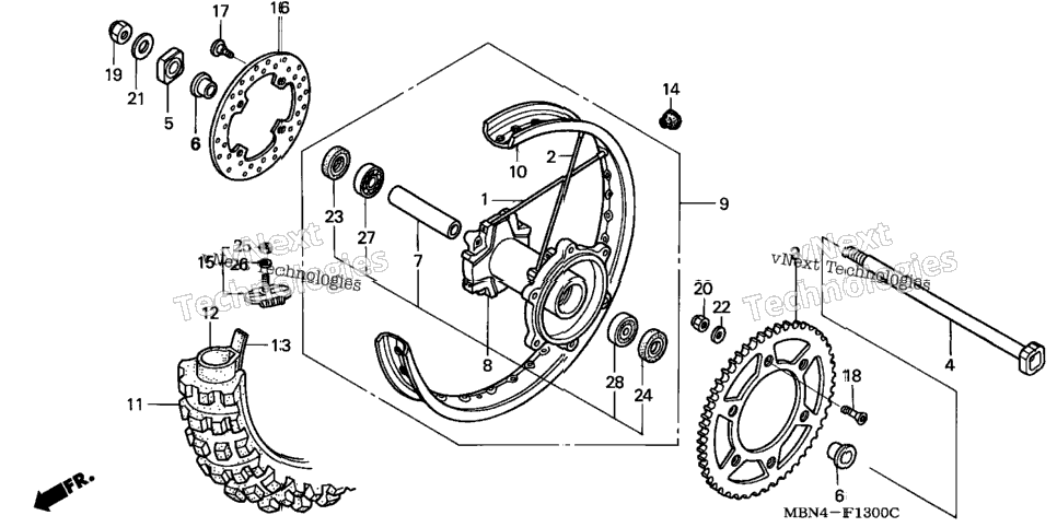 Rear Wheel