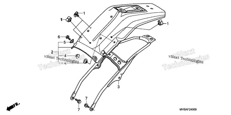 Rear Fender