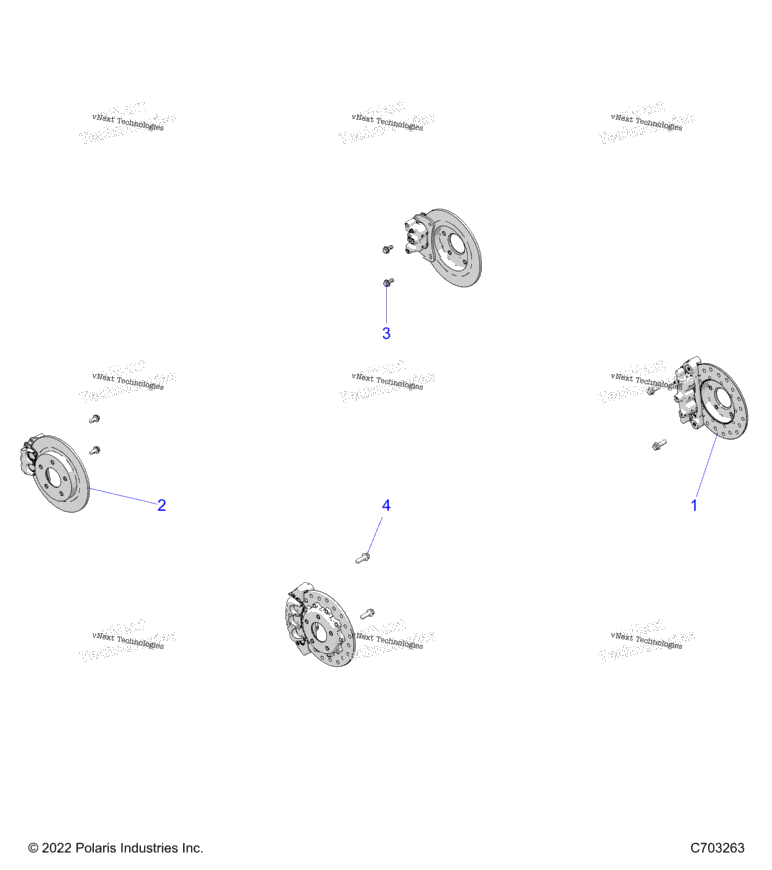 Brakes, Caliper Mounting And Rotors