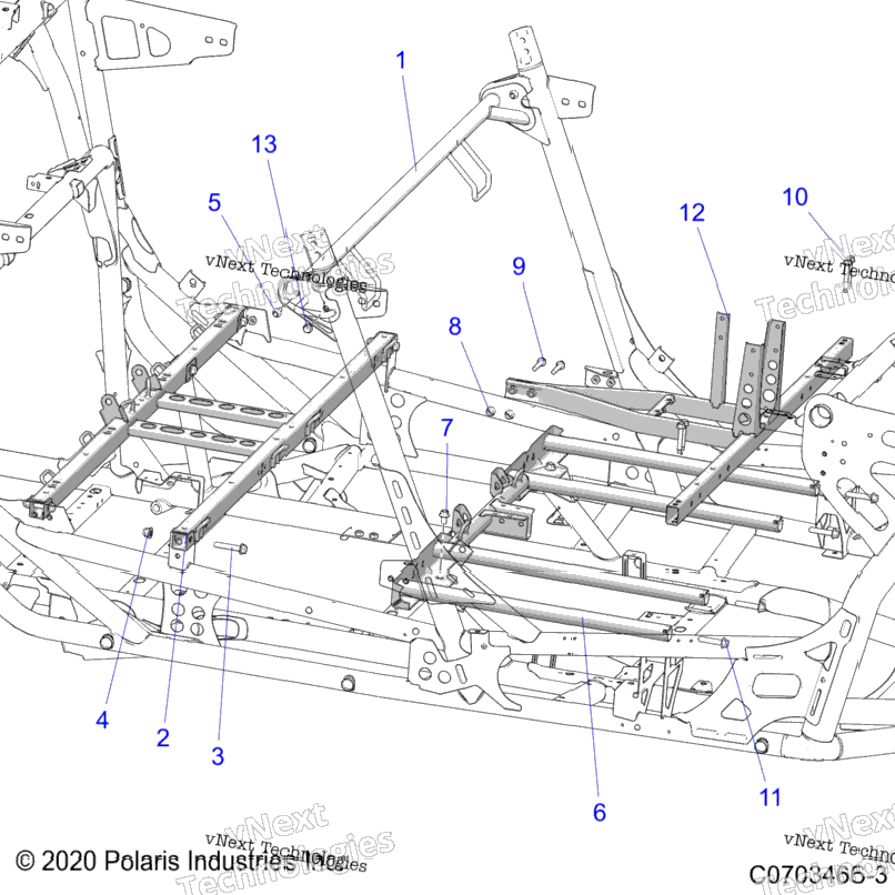 Chassis, Seat And Center Console Mounting