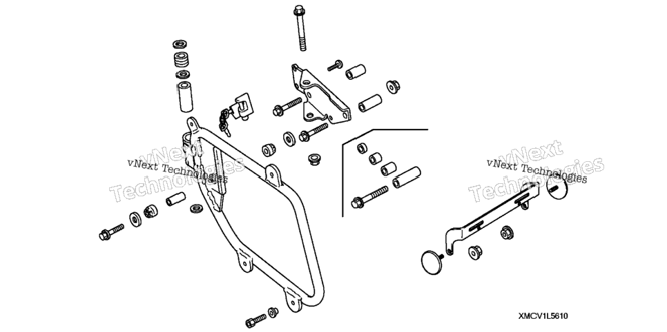 Saddlebag Mounting Brackets