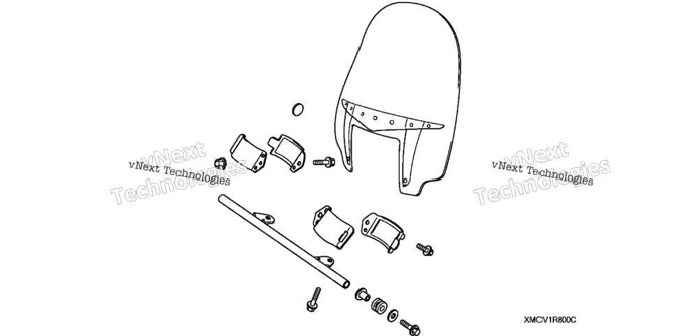 Custom Windshield (Traditional)