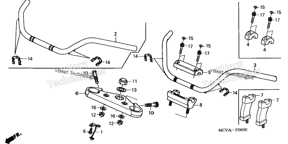 Handlebar + Top Bridge