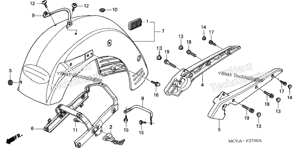 Rear Fender + Grab Rail (1)