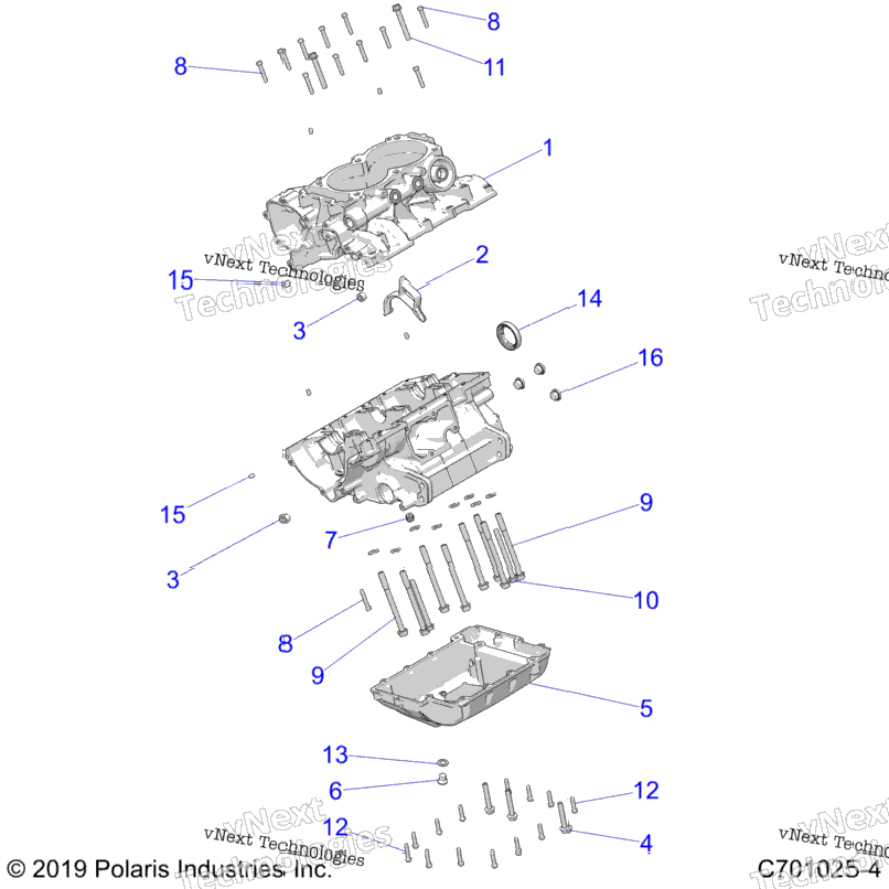 Engine, Crankcase