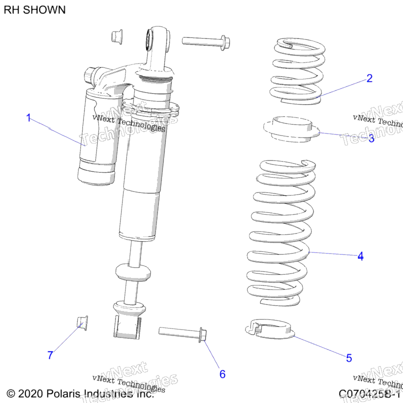 Suspension, Rear Shock