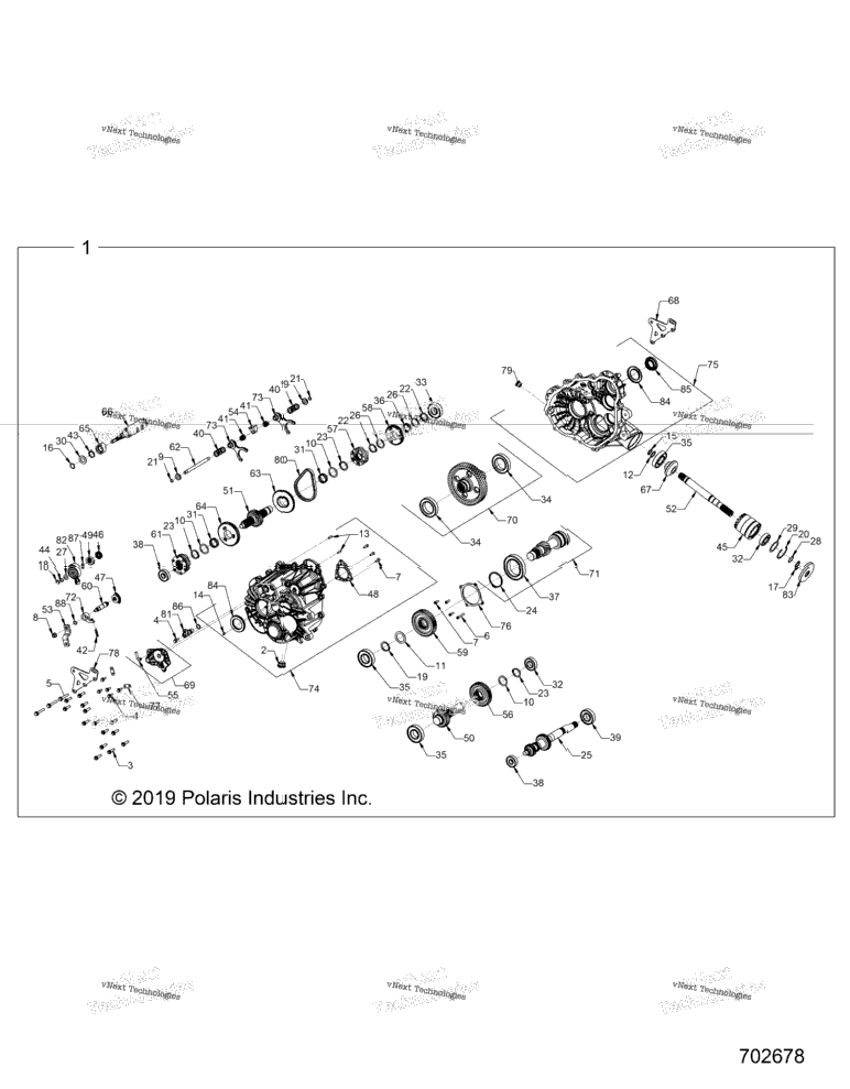 Drive Train, Main Gearcase Internals