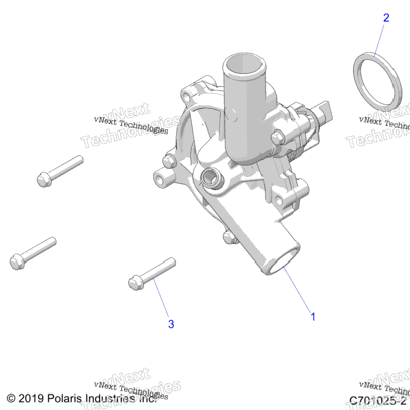 Engine, Cooling, Waterpump