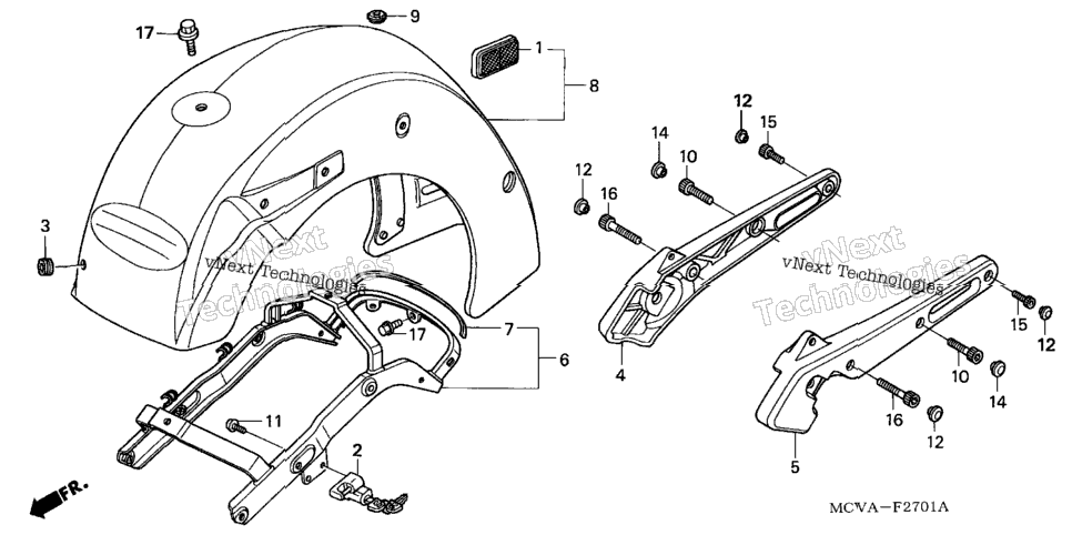 Rear Fender + Grab Rail (2)