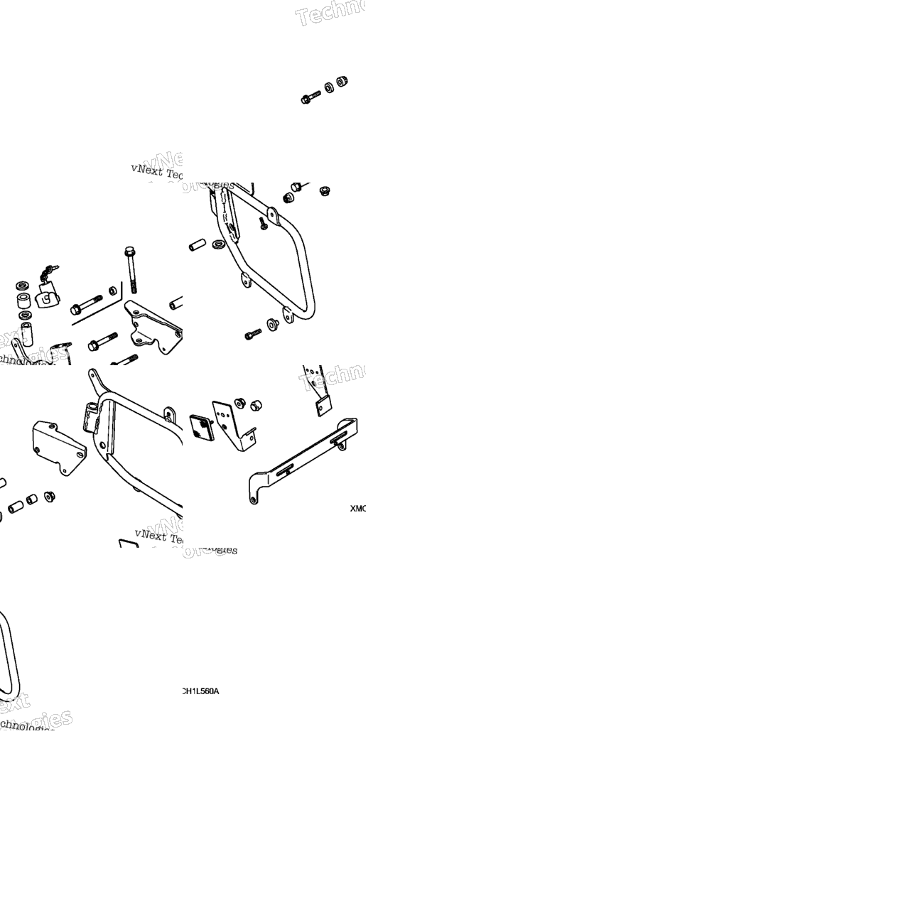 Saddlebag, Mount Brackets