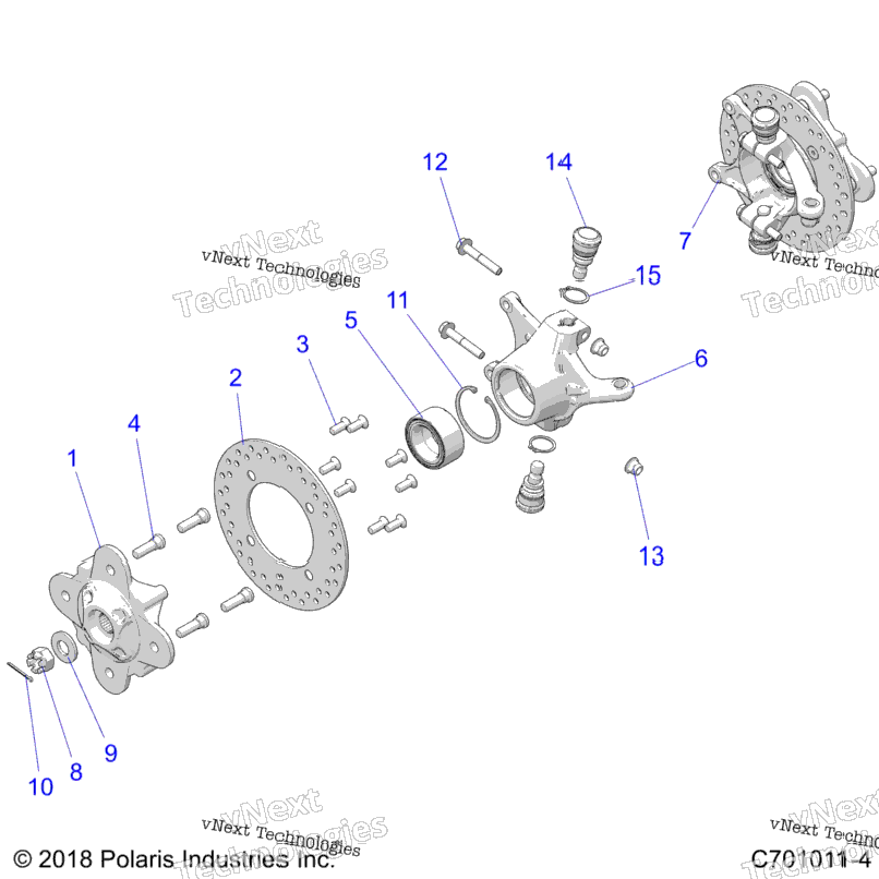 Suspension, Front Carrier