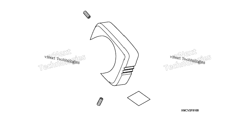 Driveshaft Bolt Cover (Billet Neo-Retro)
