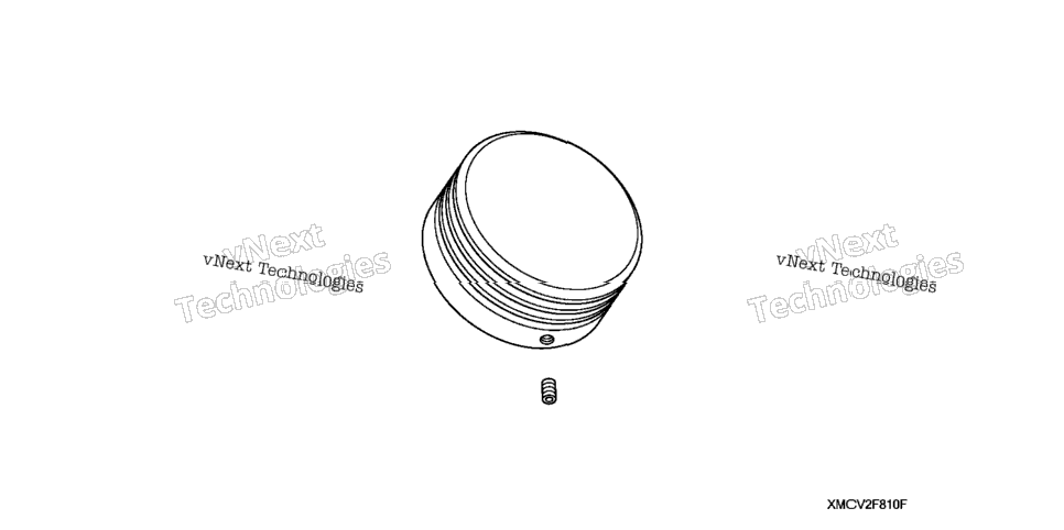 Billet Upper Fork Nut Cover