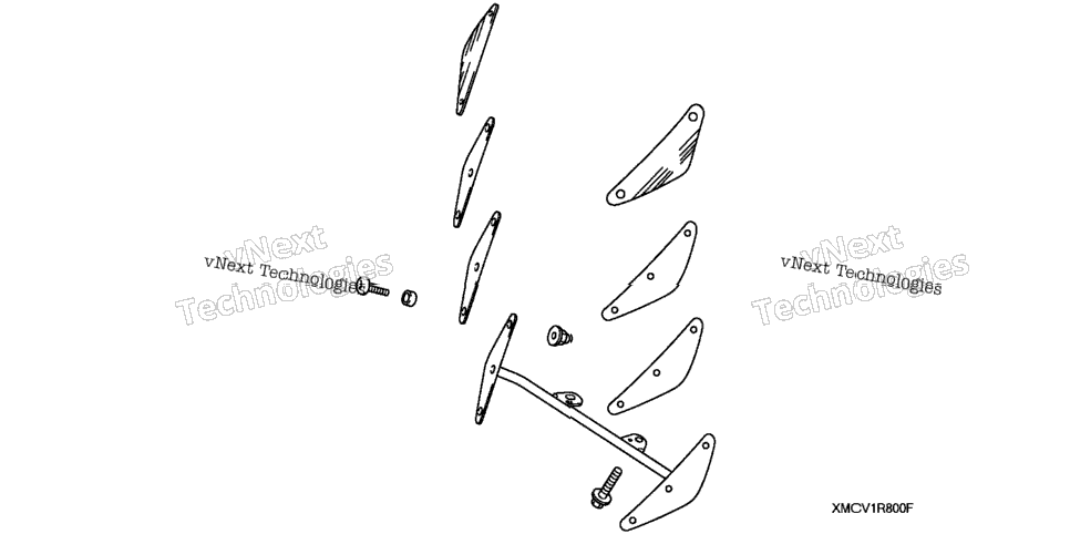Windshield (Boulevard) Mount Kit (Neo-Retro)