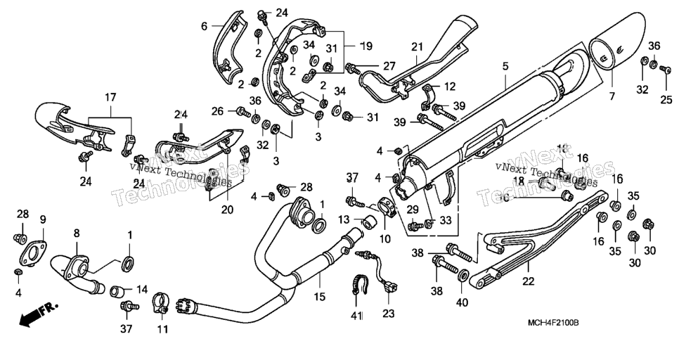 Muffler (Vtx1800c)