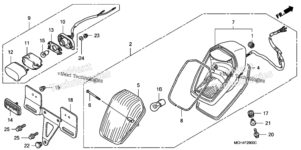 Taillight (Vtx1800c)