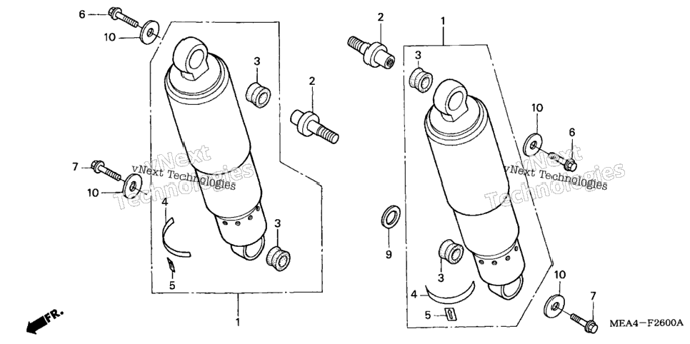 Rear Shock Absorber