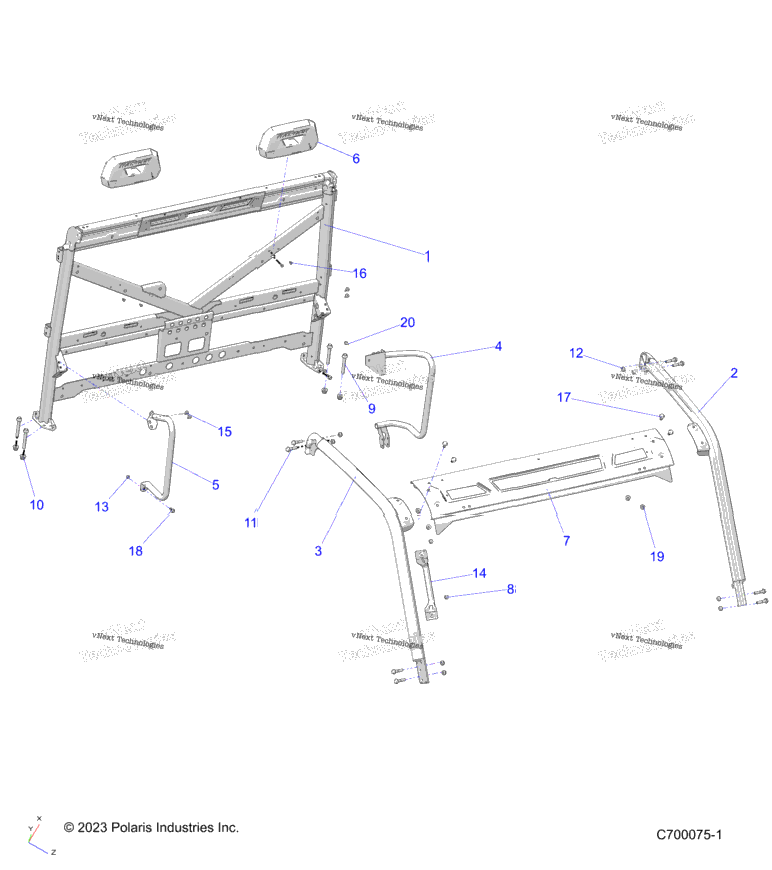 Chassis, Cab Frame