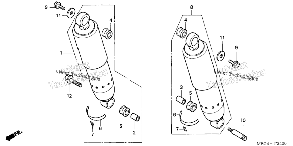 Rear Shock Absorber