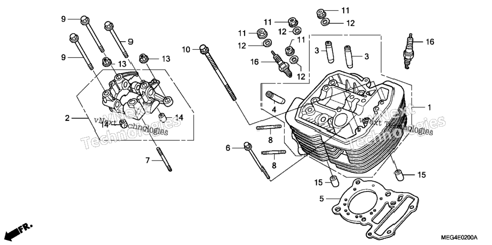 Front Cylinder Head