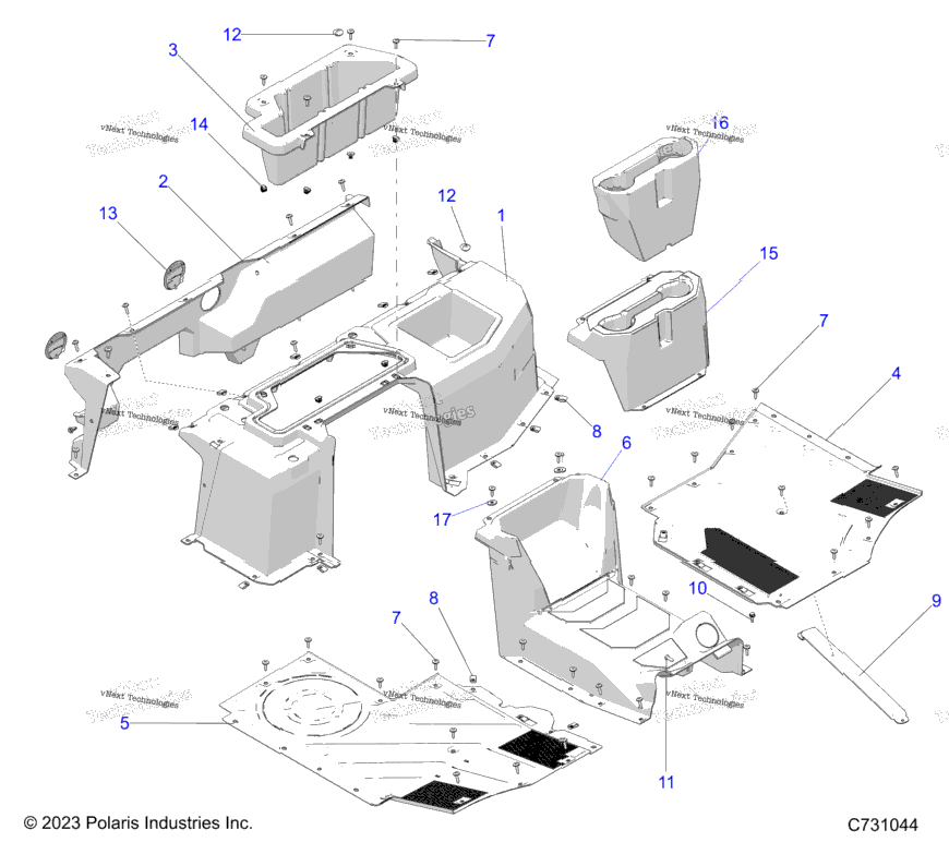 Body, Front Floor And Closeoff