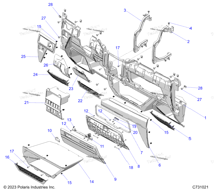 Body, Dash, Lower