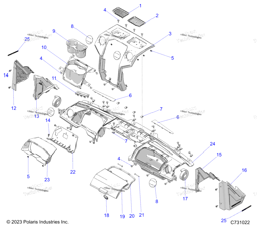 Body, Dash, Upper And Apillers