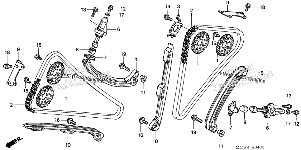 Cam Chain@Tensioner