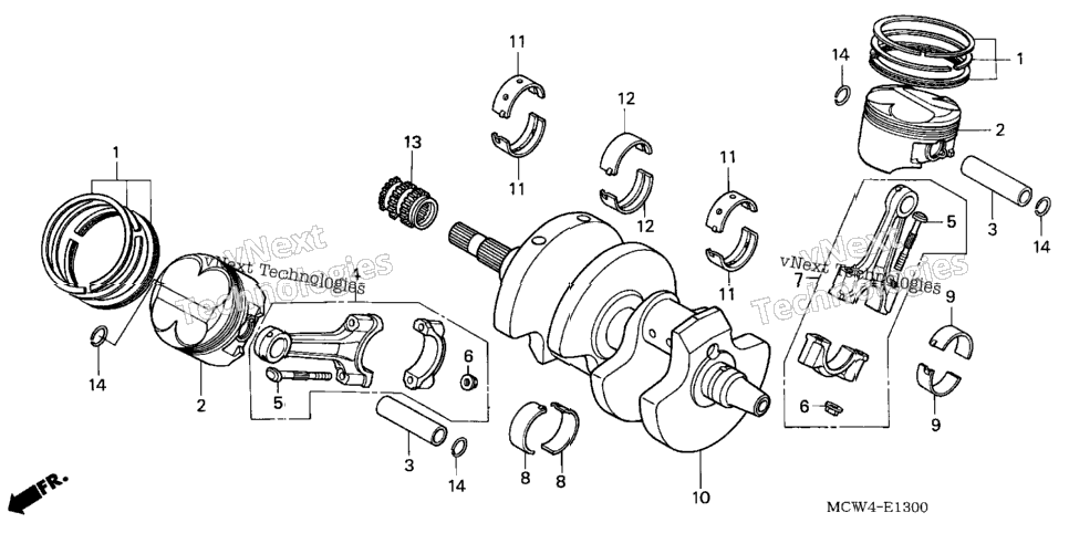 Crankshaft@Piston