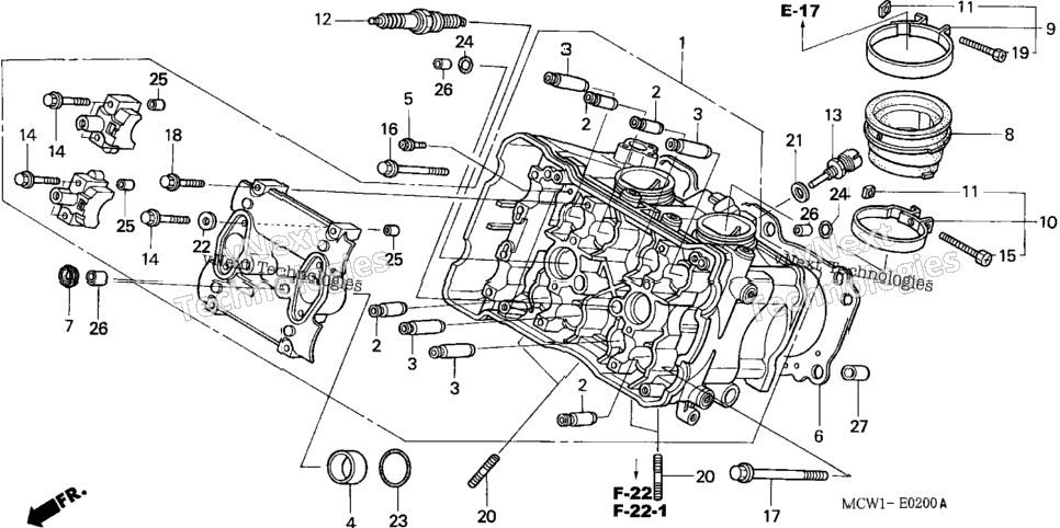 Cylinder Head (Fr.)