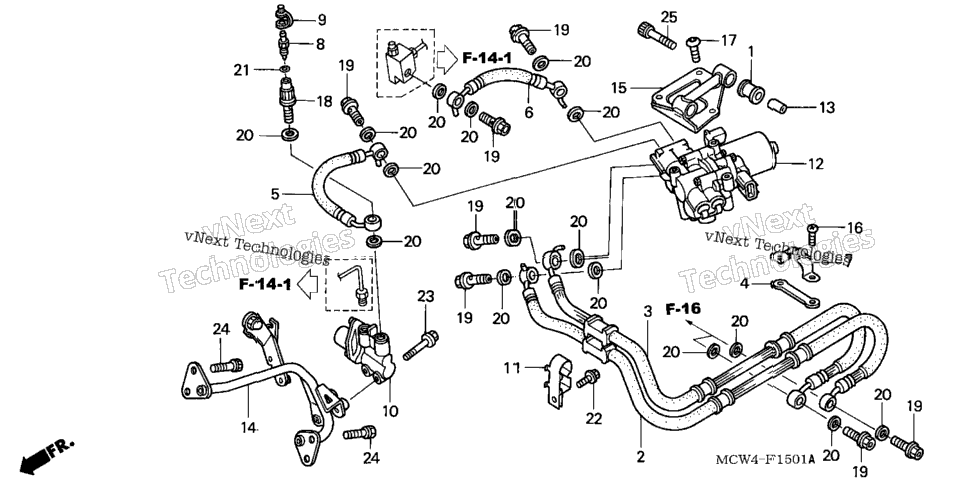Rear Brake Hose (Abs)