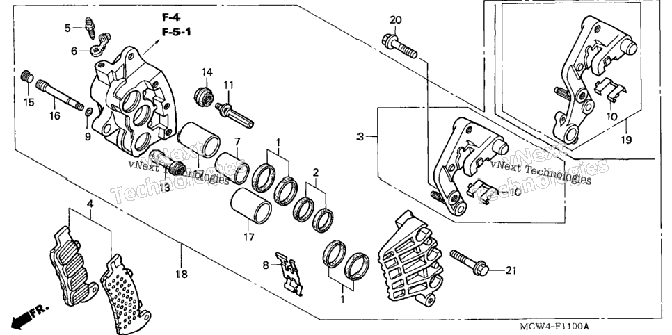 Right Front Brake Caliper