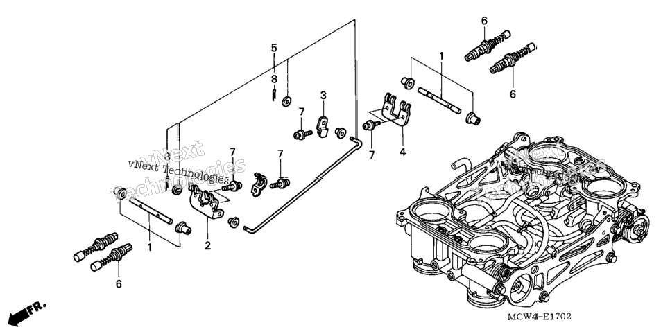 Throttle Body (Component Parts)
