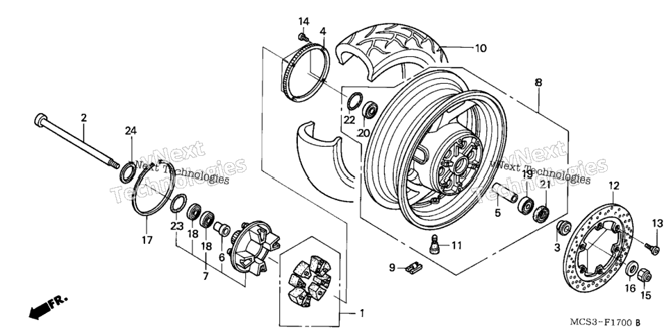 Rear Wheel