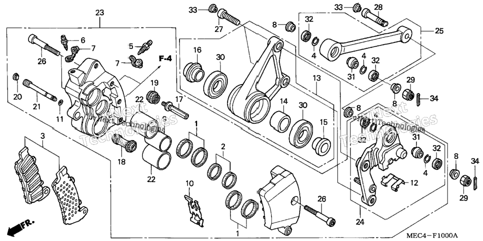 Right Front Brake Caliper