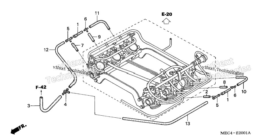 Throttle Body (Tubing) (Ac)
