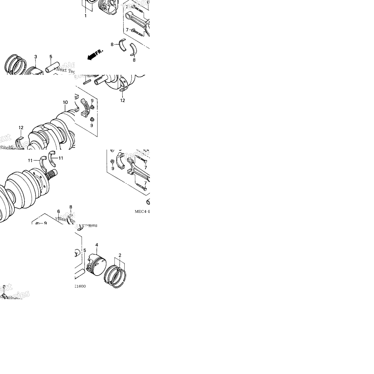 Crankshaft + Piston